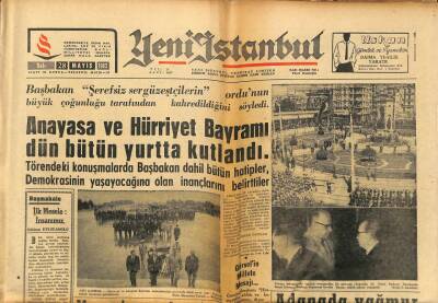 Yeni İstanbul Gazetesi 28 Mayıs 1963 - Kıbrıs Türklerinin Hicretini Önlemek İçin Tedbir Alınıyor GZ93154 - 1