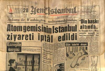 Yeni İstanbul Gazetesi 28 Ocak 1965 -Tarihi Alay Köşkünde İlk Defa Bir Sergi Açıldı GZ57018 - 1