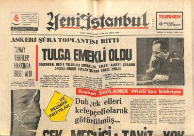 Yeni İstanbul Gazetesi 29 Ağustos 1968 - Halter Jünyor Şampiyonası Parasızlıktan Ertelendi GZ102983 - 1