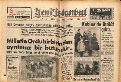 Yeni İstanbul Gazetesi 29 Aralık 1962 - Reşide Hanımefendinin Bayar`a Yazdığı Son Mektup GZ57164 - 1