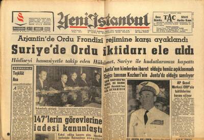Yeni İstanbul Gazetesi 29 Mart 1962 - Dinar Yolunda Üç Kamyon Soyuldu GZ84144 - 1