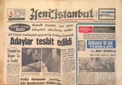 Yeni İstanbul Gazetesi 29 Nisan 1968 - Türk-Irak Resmi Görüşmesi Başladı GZ158749 - Gökçekoleksiyon