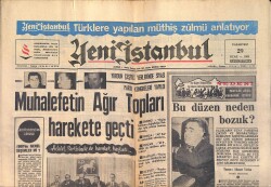 Yeni İstanbul Gazetesi 29 Ocak 1968 - Necdet Elmas Boğuluyordu - Muhalefetin Ağır Topları Harekete Geçti GZ158745 - Gökçekoleksiyon