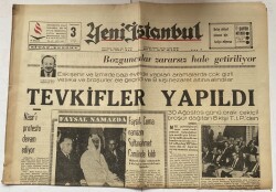 Yeni İstanbul Gazetesi 3 Eylül 1966 - Bozguncular Zararsız Hale Getiriliyor GZ60646 - 1
