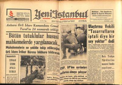 Yeni İstanbul Gazetesi 3 Haziran 1963 - Batı Trakya Türklerine Manevi Baskı Yapılıyor... GZ93173 - 1