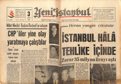 Yeni İstanbul Gazetesi 3 Mart 1966 - Vakıflar Genel Müdürü İçin Tahkikat Açılıyor GZ84190 - 1