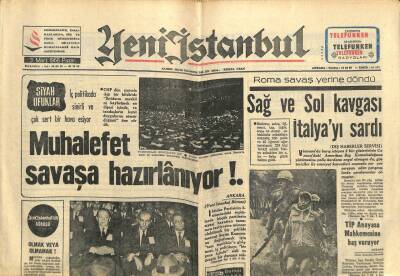 Yeni İstanbul Gazetesi 3 Mart 1968 - Ke San İntihar Hattında Boğaz Boğaza Savaş GZ102901 - 1
