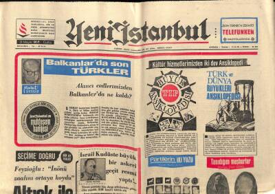 Yeni İstanbul Gazetesi 3 Mayıs 1968 - Altıok İle Koç Düellosu GZ76248 - 1