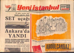 Yeni İstanbul Gazetesi 3 Şubat 1969 - SET Uçağı Ankara'da Yandı - Beşiktaş Galatasaray'ı Yendi 1-0 GZ158707 - Gökçekoleksiyon