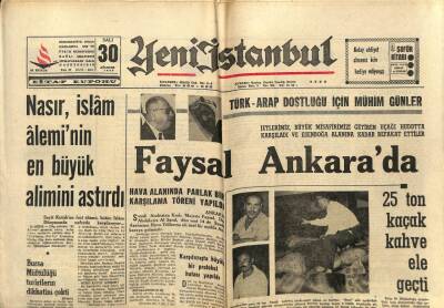 Yeni İstanbul Gazetesi 30 Ağustos 1966 - Nasır , İslam Aleminin En Büyük Alimini Astırdı GZ93135 - 1