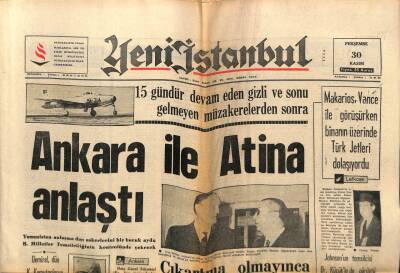 Yeni İstanbul Gazetesi 30 Kasım 1967 - Batı Almanya`nın En Modern Denizaltısı Denizde GZ57086 - 1