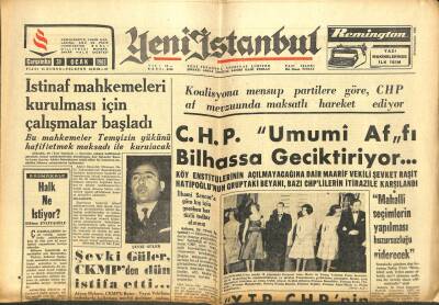 Yeni İstanbul Gazetesi 30 Ocak 1963 - Çankırının Bir Köyünde Hergün 2 Çocuk Ölüyor GZ102860 - 1