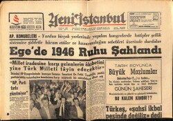 Yeni İstanbul Gazetesi 30 Temmuz 1962 - Egede 1946 Ruhu Şahlandı GZ66264 - 2