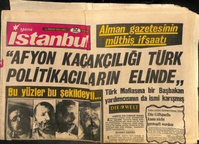 Yeni İstanbul Gazetesi 5 Aralık 1972 - Nurhan Damcıoğlu da Burun Ameliyatı Yaptırdı - Afyon Kaçakçılığı Türk Politikacıların Elinde GZ113742 - 1
