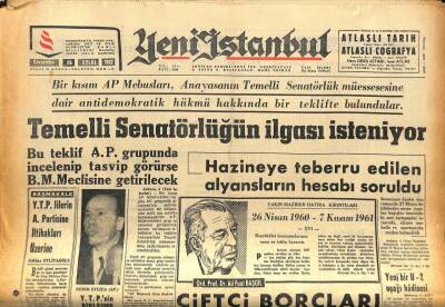 Yeni İstanbul Gazetesi 5 Eylül 1962 - İsmet Paşayı Sevmiyen İşçilere İş Verilmiyor GZ86266 - 1