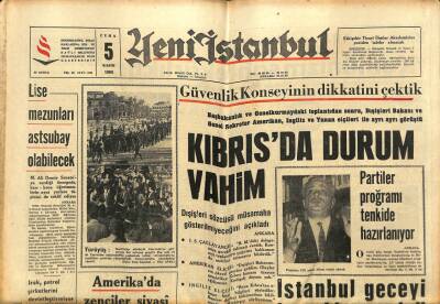 Yeni İstanbul Gazetesi 5 Kasım 1965 - 1967den Sonra Tren İthaline Lüzum Kalmıyor GZ102831 - 1