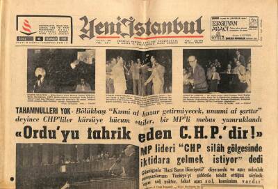 Yeni İstanbul Gazetesi 6 Temmuz 1962 - Sezai Okan Sinir Buhranı Geçirdi GZ84721 - 1