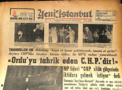 Yeni İstanbul Gazetesi 6 Temmuz 1962 - Sezai Okan Sinir Buhranı Geçirdi GZ86389 - 1
