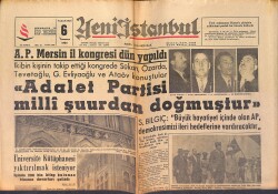 Yeni İstanbul Gazetesi 6 Temmuz 1964 - Yunanistan Kıbrıs İçin Hiçbir Konferansa Katılmak İstemiyor GZ158769 - Gökçekoleksiyon