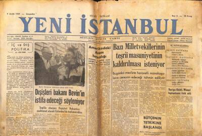 Yeni İstanbul Gazetesi - 7 Aralık 1949 - Amerikadaki Atom Hırsızlığı GZ110964 - 1