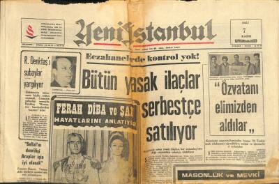 Yeni İstanbul Gazetesi 7 Kasım 1967 - Tuzağa Düşen Devlet Reisi Çombe Nasıl Kaçırıldı ? GZ114127 - 1
