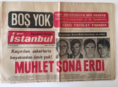 Yeni İstanbul Gazetesi 7 Mart 1971 - Giresun Spor Başkentte Terleyecek GZ11726 - 2