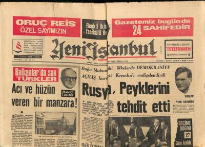 Yeni İstanbul Gazetesi 7 Mayıs 1968 - Ordu Ucuz Akü Satışı Yapıyor GZ76258 - 1