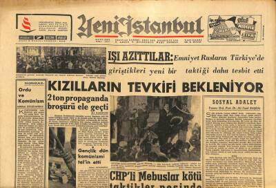 Yeni İstanbul Gazetesi 7 Ocak 1962 - Menderesin Çiftliği İçin Dün İstanbulda da Bir Kampanya Açıldı GZ93116 - 1