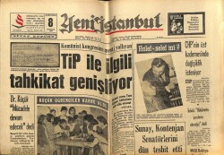 Yeni İstanbul Gazetesi 8 Haziran 1966 - Tip İle İlgili Tahkikat Genişliyor GZ61188 - 1