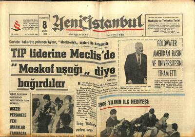 Yeni İstanbul Gazetesi 8 Kasım 1965 - Kennedyi Kim Öldürdü ? GZ102834 - 1