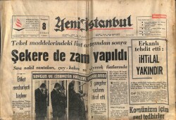 Yeni İstanbul Gazetesi 8 Şubat 1967 - Petrol - Kömür Savaşı Çok Zararlı Oluyor GZ70208 - 1