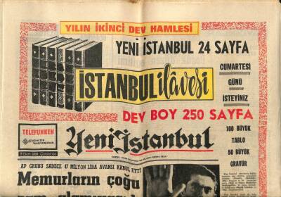 Yeni İstanbul Gazetesi 9 Ekim 1968 - AP Grubu Sadece 47 Milyon Lira Avansı Kabul Etti GZ84146 - 1