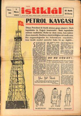 Yeni İstiklal 5 Mayıs 1965 - İslam Hukukun Esasları Ve Magna Carta, Hindistan Müslümanlar İçin 2. İspanya mı NDR69130 - 1