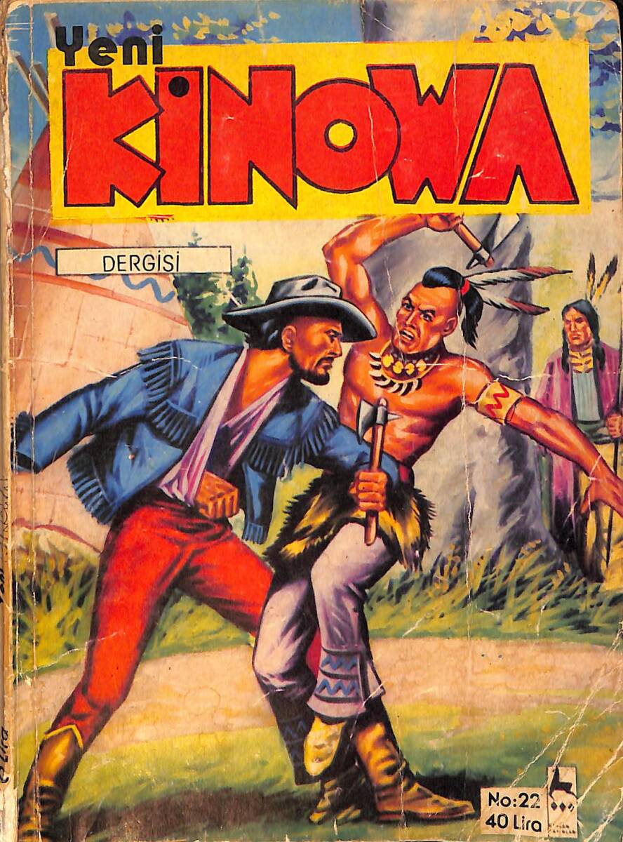Yeni KİNOWA Dergisi No:22 Çizgi Roman NDR98588 - 1