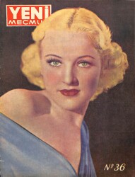 Yeni Mecmua Sayı 36 5 İkincikanun 1940 - Refik Halid - Mehmet Emin - Turhan Tan`ı Kaybettik - Eleanor Powel NDR67704 - 2