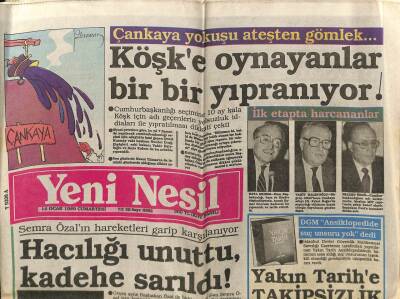 Yeni Nesil Gazetesi 14 Ocak 1989 - Özal SEKA İçin Ümitli Konuştu GZ62913 - 1