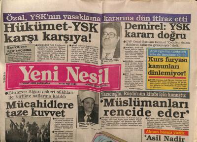 Yeni Nesil Gazetesi 17 Ekim 1989 - Dünya Gıdada S.O.S Veriyor GZ73803 - 1