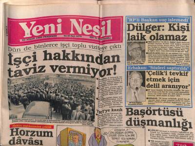 Yeni Nesil Gazetesi 20 Nisan 1989 - Tokatta Hayvan Katliamı Yalan ! GZ83788 - 1