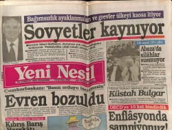 Yeni Nesil Gazetesi 20 Temmuz 1989 - Papandreu da Hesap Verecek GZ62930 - 1