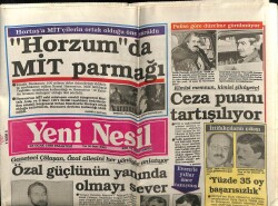 Yeni Nesil Gazetesi 23 Ocak 1989 - Horzumda MİT Parmağı GZ61463 - 1