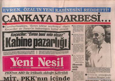 Yeni Nesil Gazetesi 27 Haziran 1988 - PKKnın ABD İle İrtibatlı Olduğu Belirtildi GZ83775 - 1