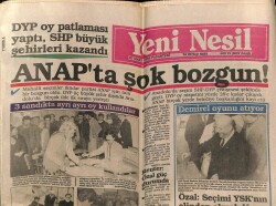 Yeni Nesil Gazetesi 27 Mart 1989 - Denktaşla Vasiliu 6 Ayda 80 Saat Başbaşa Görüştüler GZ62926 - 2