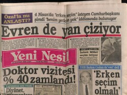 Yeni Nesil Gazetesi 30 Haziran 1989 - Diyanet Göçmenlere Dini Eğitim Verecek GZ61462 - 1