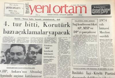 Yeni Ortam Gazetesi 1 Aralık 1973- Şeyh Zeki Yamani ,Ambargoyu Şartlı Olarak Kaldırabileceklerini Söyledi GZ39367 - 1