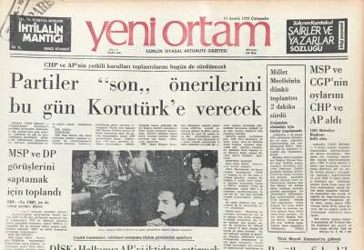 Yeni Ortam Gazetesi 12 Aralık 1973- Tokyo ,Arapların Bir Numaralı Müttefiki Oluyor GZ39309 - 1