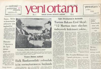 Yeni Ortam Gazetesi 19 Eylül 1972 - Demirel Reform Aspirin Gibi Dertleri Bir Anda Halletmez GZ39398 - 1