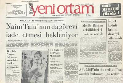 Yeni Ortam Gazetesi 20 Aralık 1973-Irak Petrol Üretimini Artırmaya Karar Verdi GZ39319 - 1