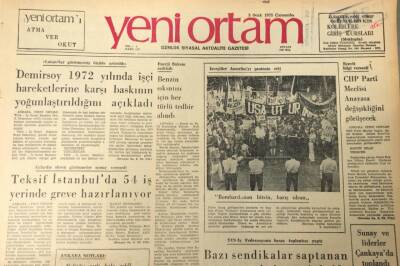 Yeni Ortam Gazetesi 3 Ocak 1973 THY Filosu Jetleştiriliyor GZ39213 - 1