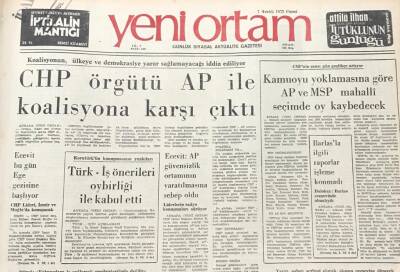 Yeni Ortam Gazetesi 7 Aralık 1973- Orta Doğu Sakinleşmeden Bu Defa Da Vietnam Karıştı GZ39326 - 1