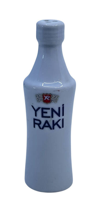 Yeni Rakı Şişe Formunda Promosyon Porselen Tuzluk AOB5397 - 3